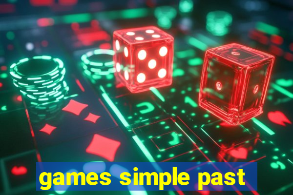 games simple past